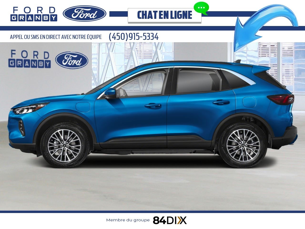 2025 Ford Escape Star White Metallic Tri-Coat Granby - photo #1