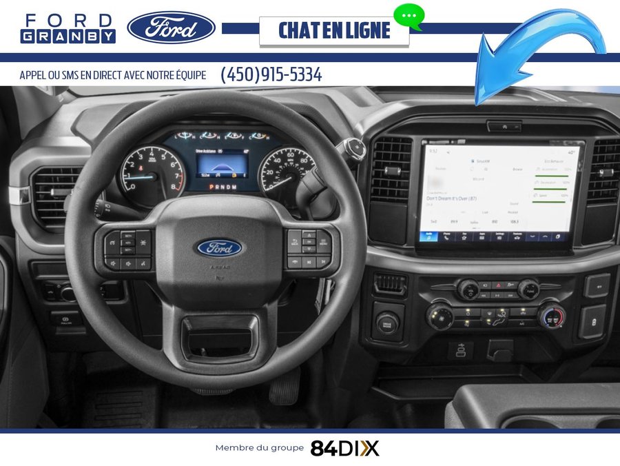 Ford F-150 XL cabine SuperCrew 4RM caisse de 5,5 pi 2026 Blanc Oxford