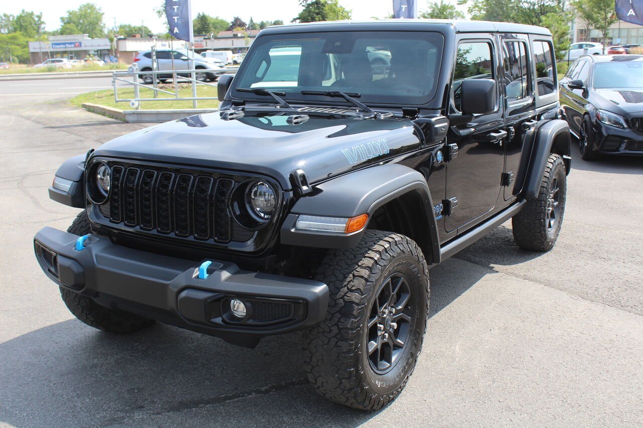 Jeep Wrangler 4xe VIN: 1C4RJXN61RW131569 2024 Noir Sainte-Rose - photo #1