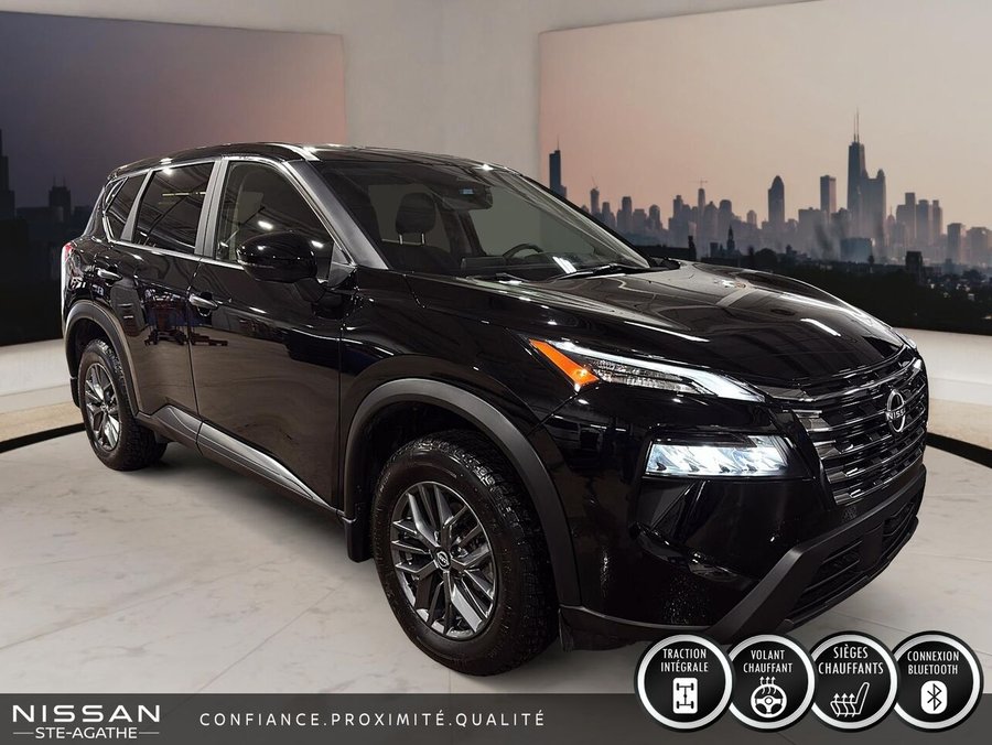 Nissan Rogue S AWD 2024 Noir