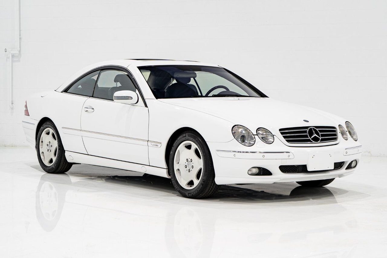 2001 Mercedes-Benz CL600 V12 over $120,000 original MSRP White Montreal - photo #38