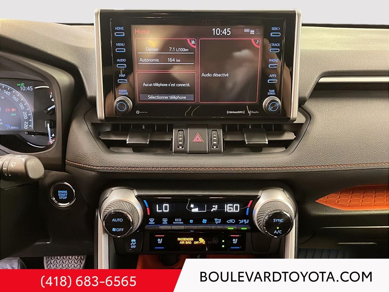 Toyota RAV4 98324A-23 | TRAIL, AWD 2021 Bleu Québec - photo #13