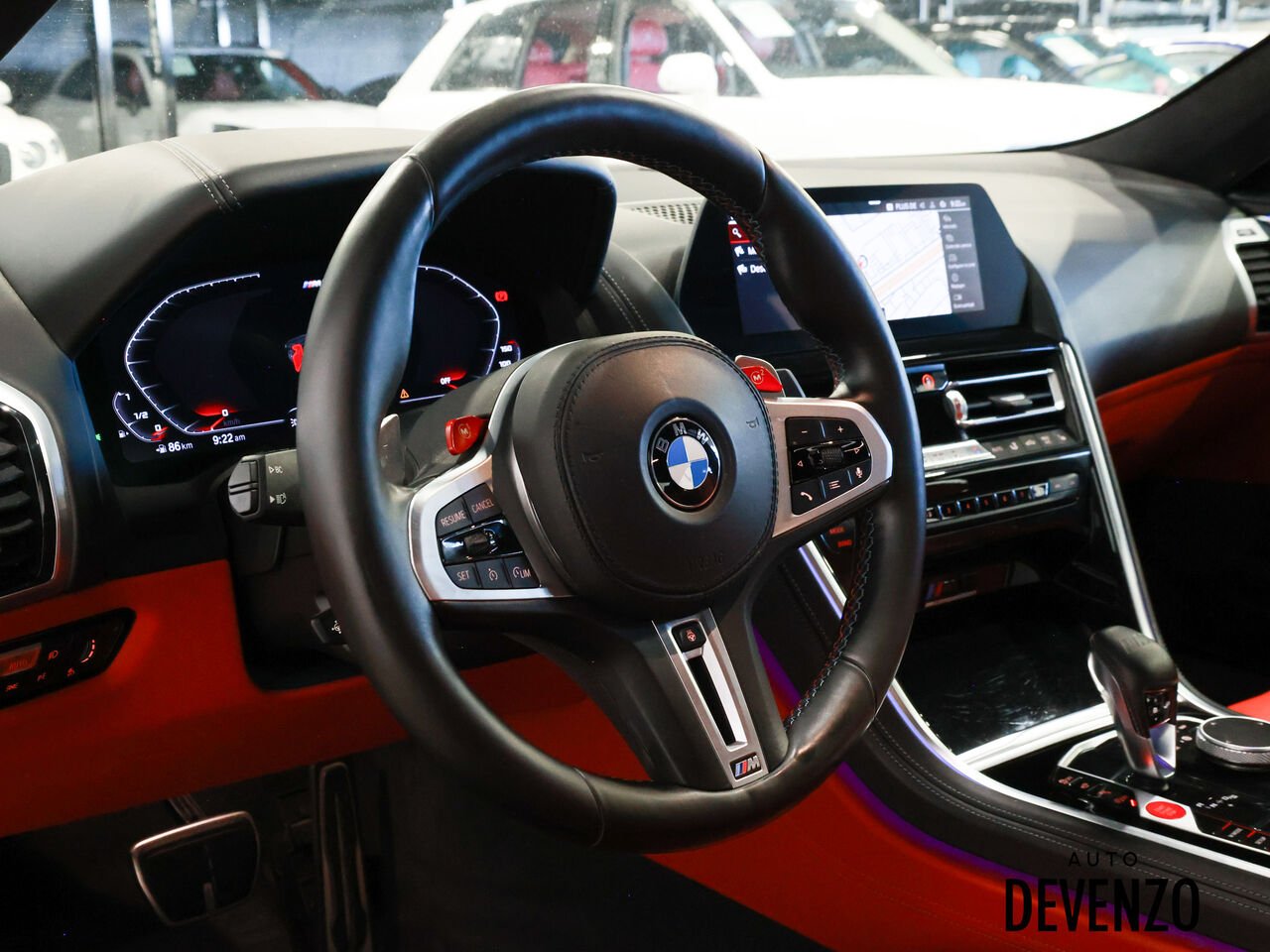 BMW M8 2021 Gris Saint-Eustache - photo #12