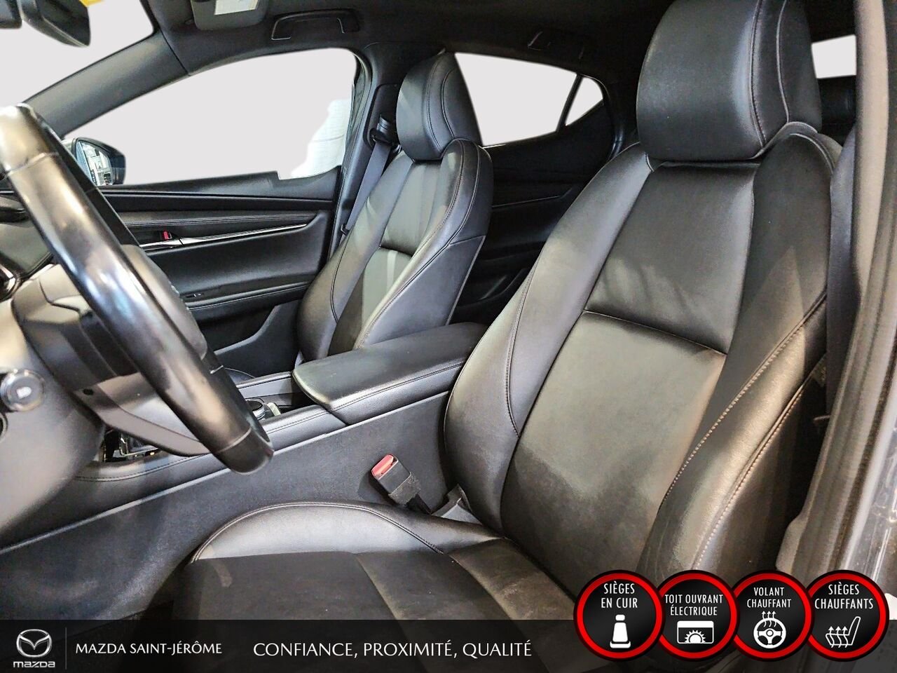 Mazda Mazda3 Sport 2022 Gris Saint-Jérôme - photo #17