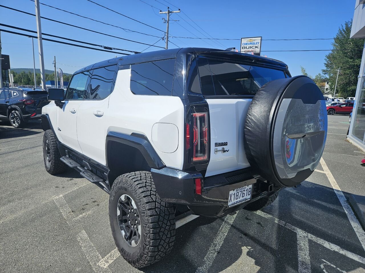GMC HUMMER EV VUS 3X e4RM 4 portes 2024 Blanc Thetford Mines - photo #5