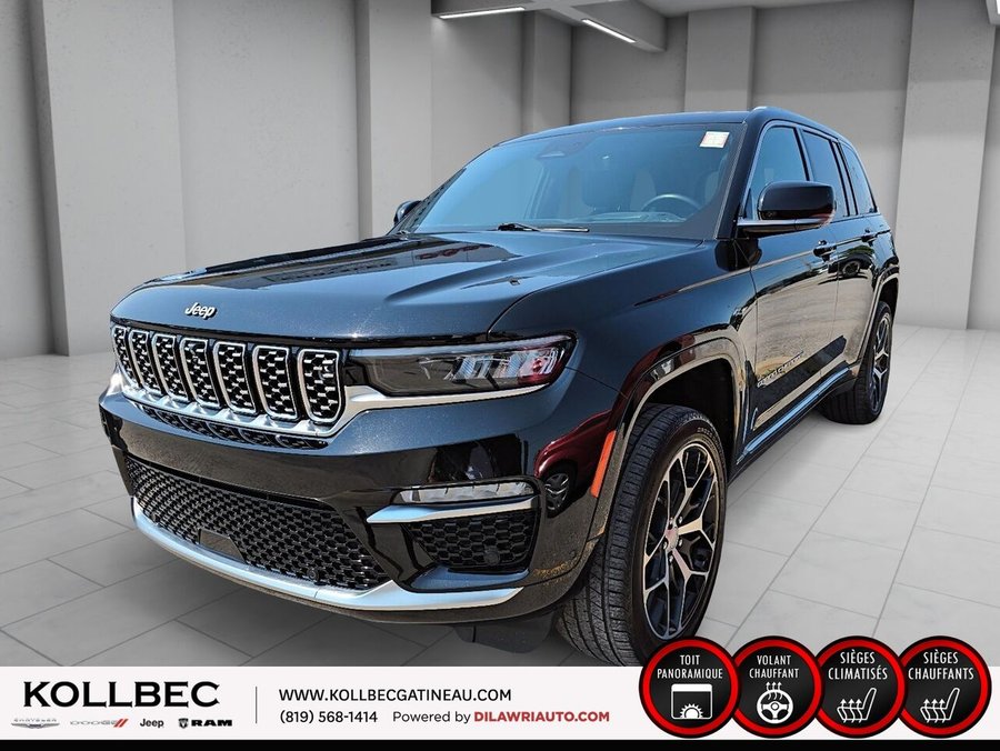 2023 JEEP GRAND CHEROKEE *** UN PROPRIO + CLEAN CARFAX *** Black