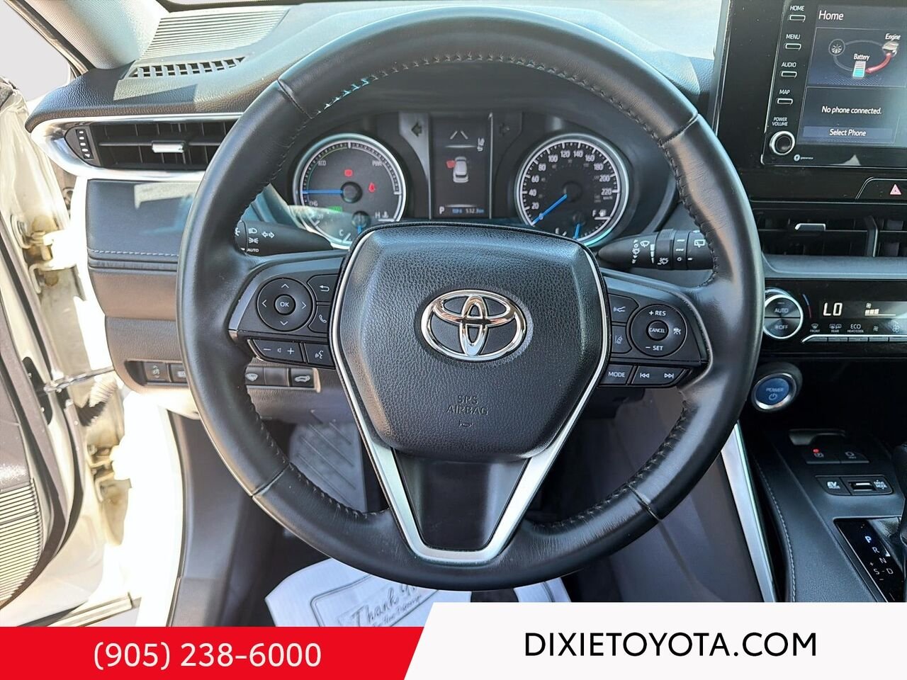 2022 Toyota Venza HYBRID LE AWD / HEATED SEATS / TOYOTA SAFETY SENSE / CARPLAY AND ANDROID AUTO Blizzard Pearl Mississauga - photo #10