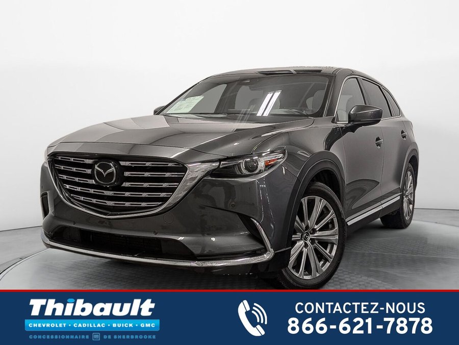 Mazda CX-9 AWD Signature 6 Places Toit Ouvrant Bas Km 2021 Gris