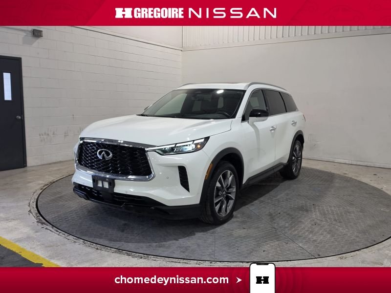 2023 Infiniti QX60 White Laval - photo #2