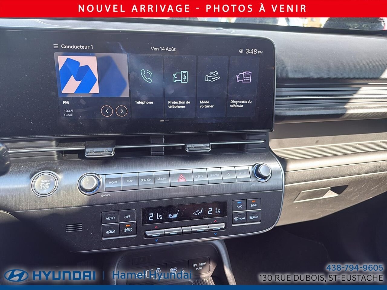 Hyundai Kona 2024 Gris Saint-Eustache - photo #8