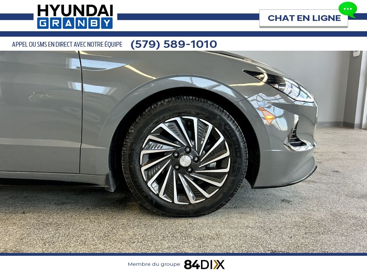 Hyundai Sonata Hybride 2023 Gris Granby - photo #9
