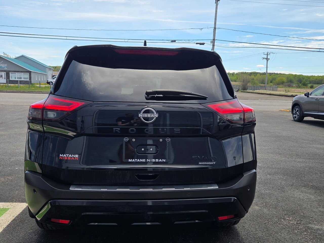 NISSAN ROGUE SV EDITION MINUIT 2023 Noir Matane - photo #3
