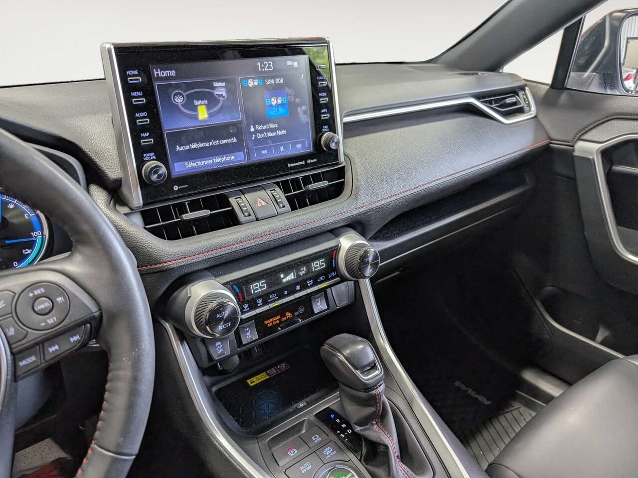 Toyota RAV4 Prime XSE PRIME-HYBRIDE BRANCHABLE/SIÈGES CHAUFFANTS/TOIT OUVRANT/VOLANT CHAUFFANT/AC BIZONE 2022 Gris Sherbrooke - photo #9