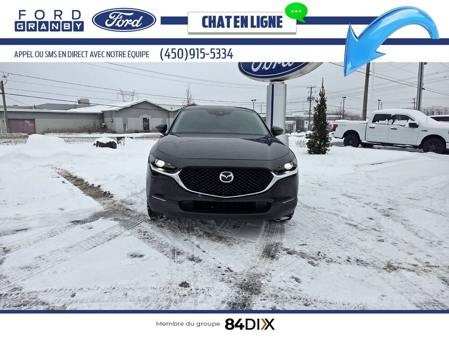 Mazda CX-30 GS AWD, SIEGES ET VOLANT CHAUFFANTS 2023 Noir