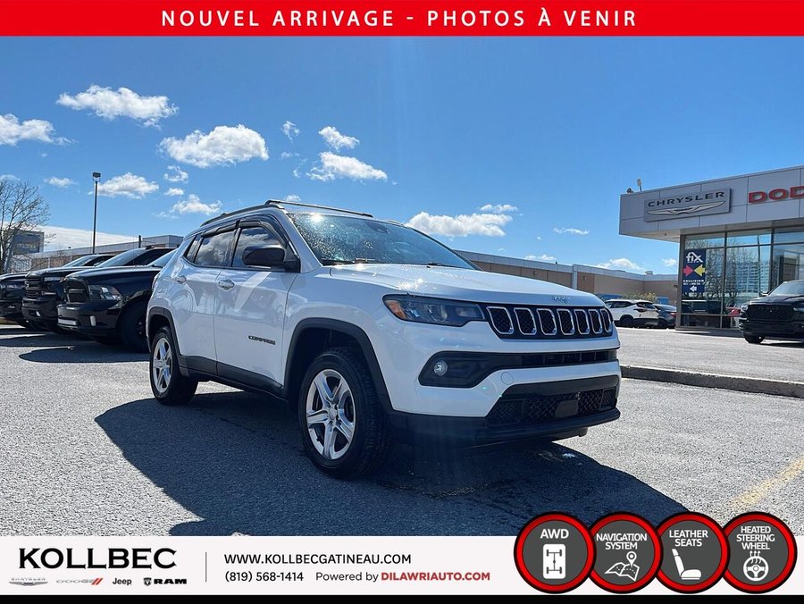 JEEP COMPASS *** CLEAN CARFAX *** 2023 Blanc