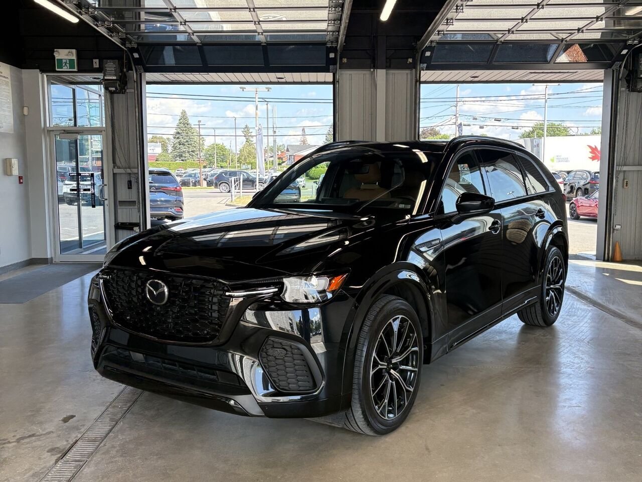 2026 MAZDA CX-70 MHEV Signature TI Jet Black Mica Châteauguay - photo #2