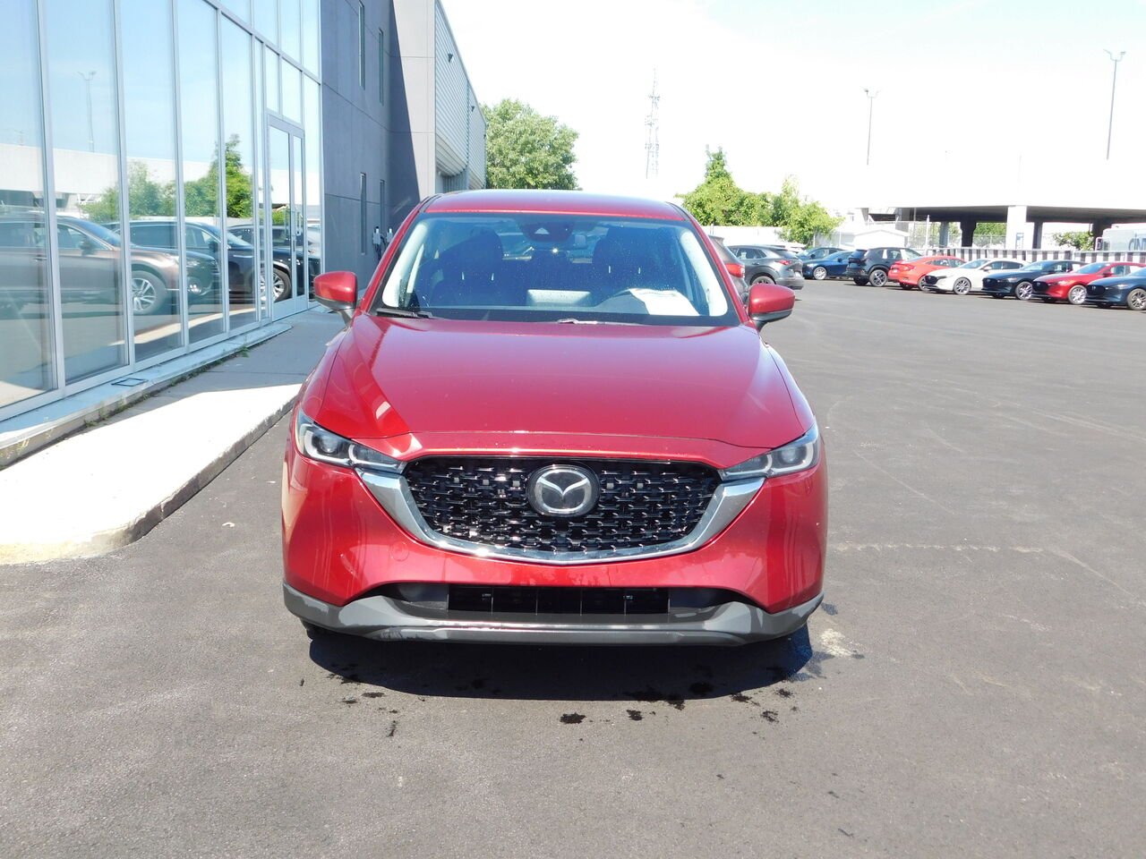 Mazda CX-5 GS TI 2022 Rouge Gatineau - photo #1