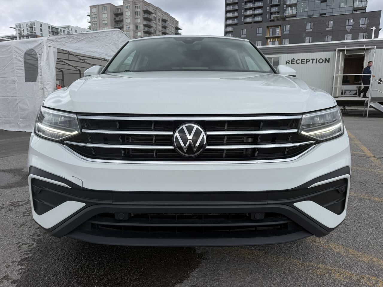 2024 Volkswagen Tiguan Comfortline 4MOTION White Laval - photo #3