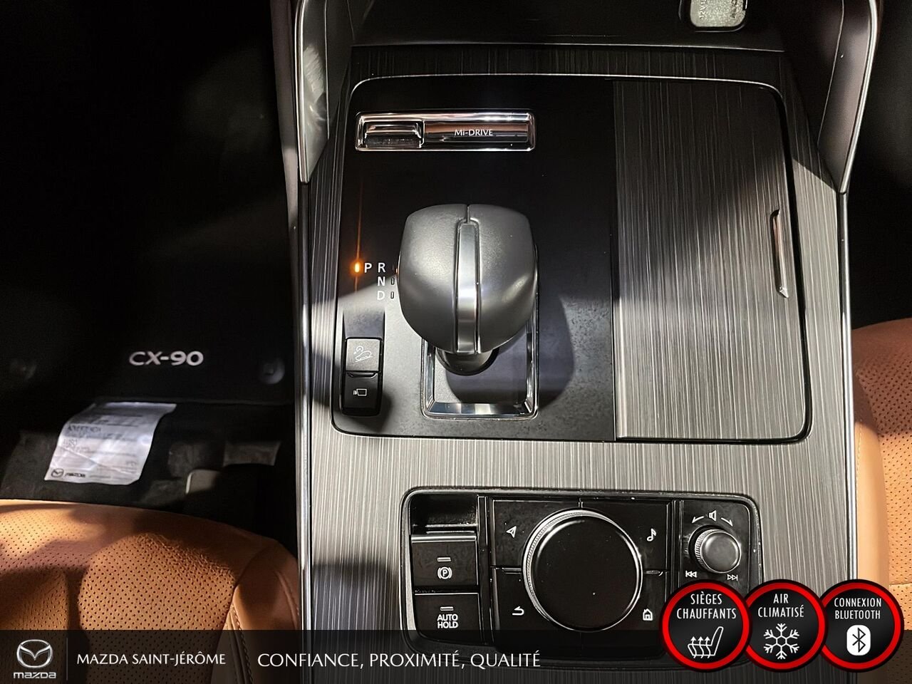 2024 Mazda CX-90 hybride léger Signature | TOIT PANORAMIQUE | AWD | CUIR | SIEGES CAPITAINES | Grey Saint-Jérôme - photo #19