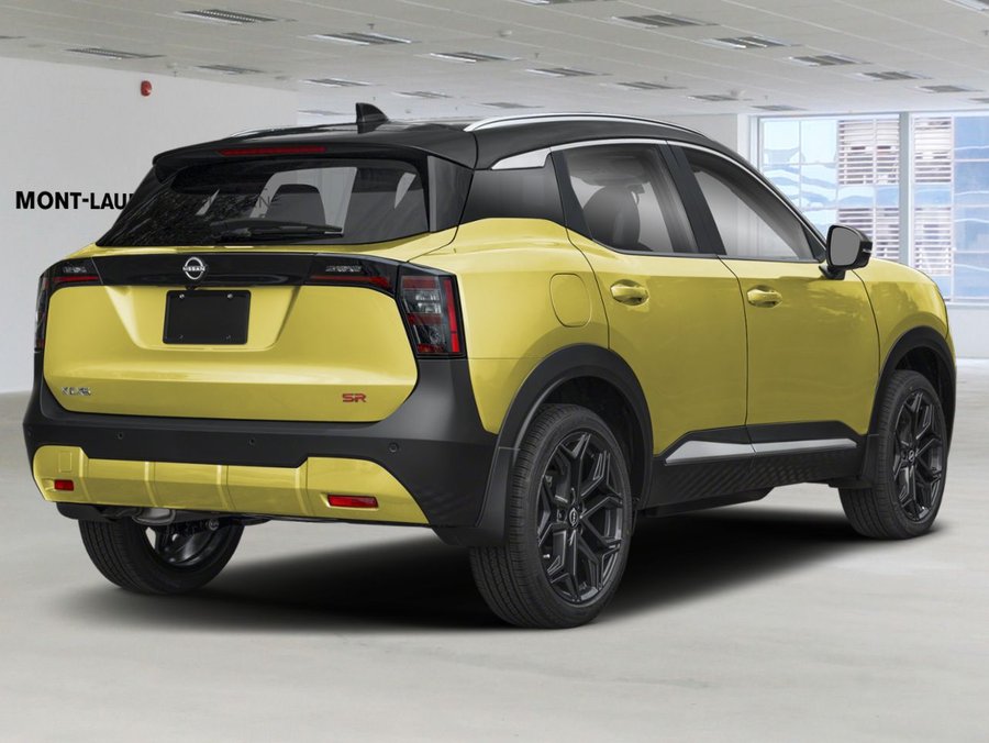 NISSAN Kicks 2025 2025 Jaune yuzu métallisé/Noir intense deux tons