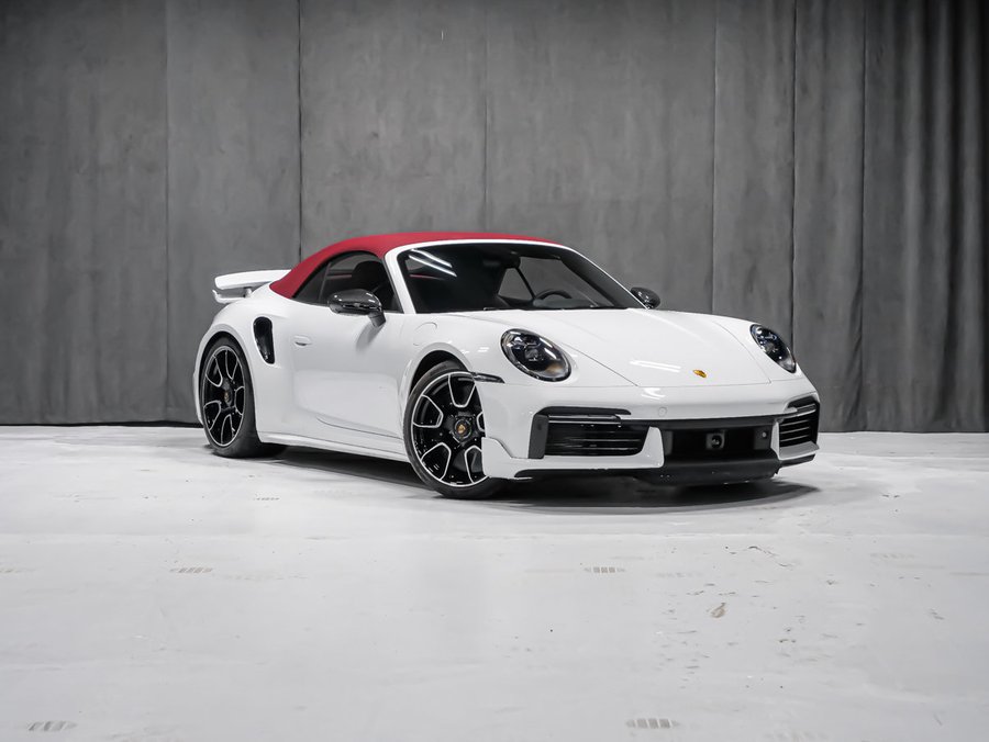 2021 Porsche 911 TURBO S White