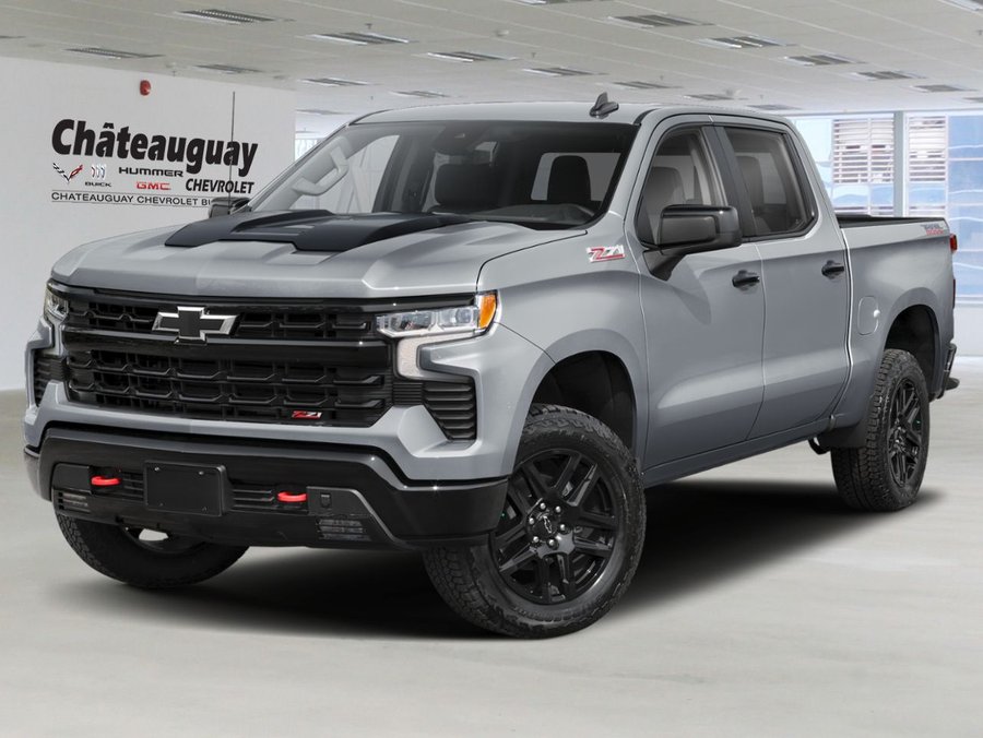 CHEVROLET Silverado 1500 LT Trail Boss cabine multiplace 4RM 157 po 2026 Gris sterling métallisé