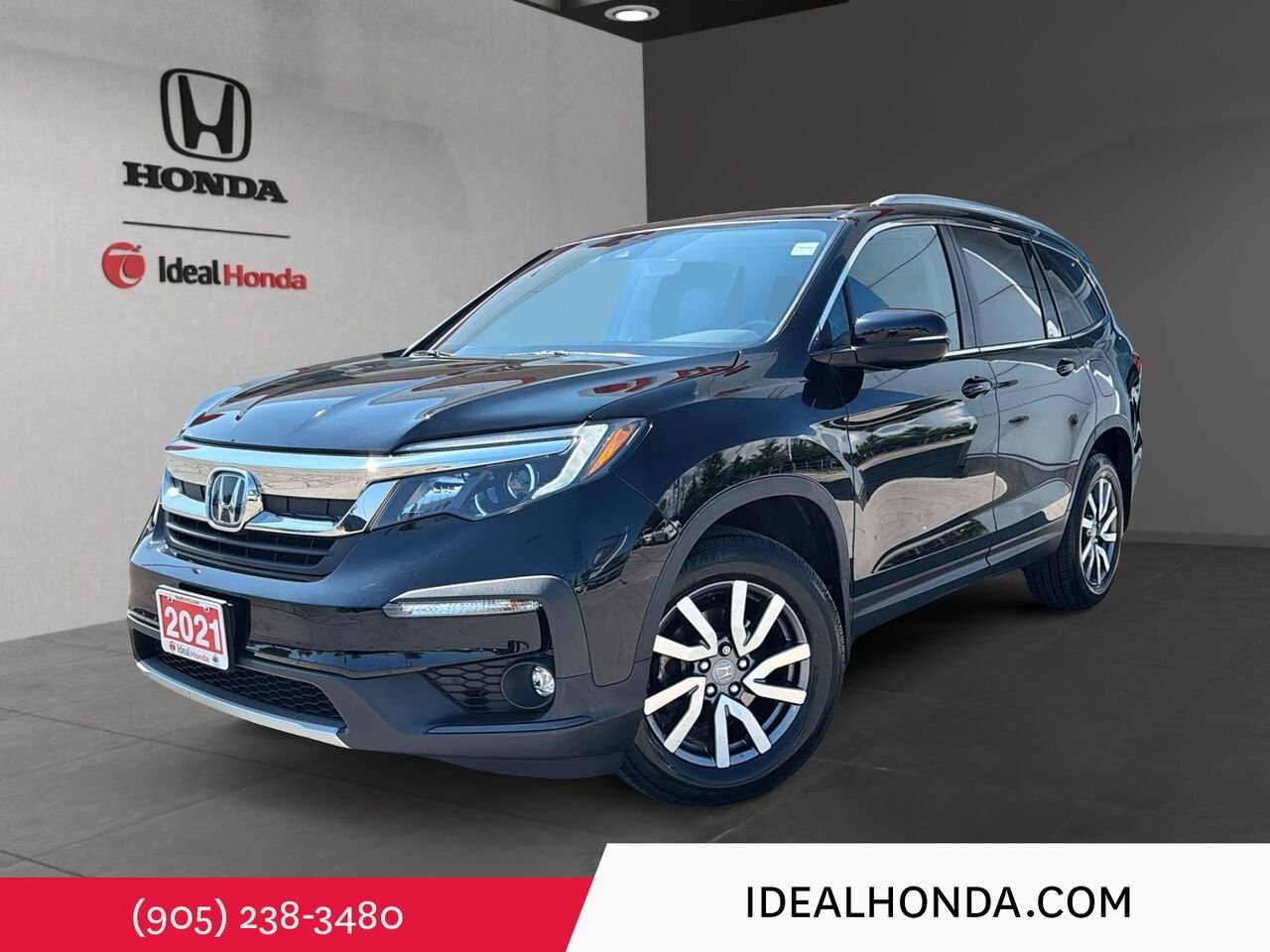 2021 Honda Pilot EX-L NAVI Black Mississauga - photo #0