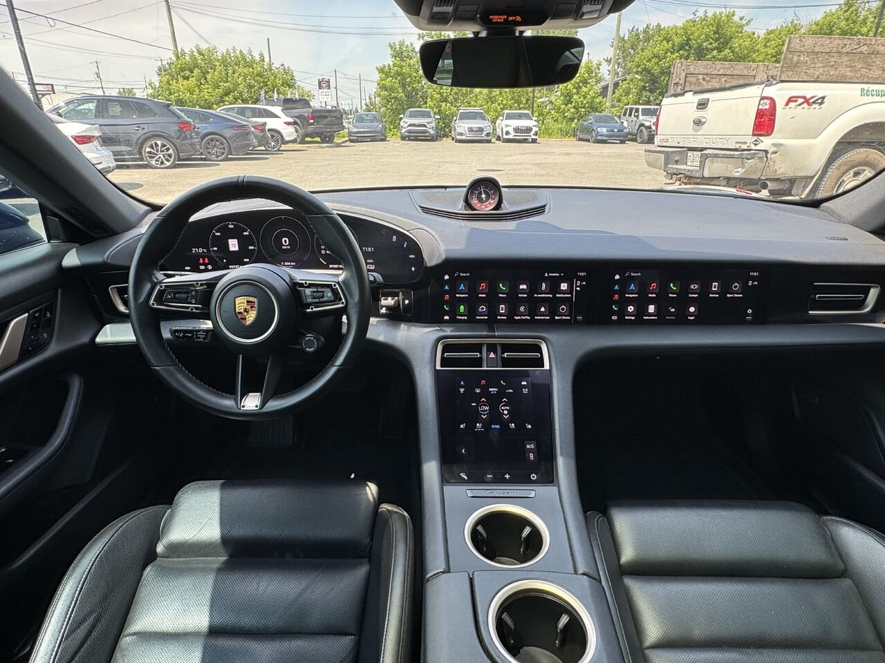 2020 Porsche Taycan 4S Blue Granby - photo #17