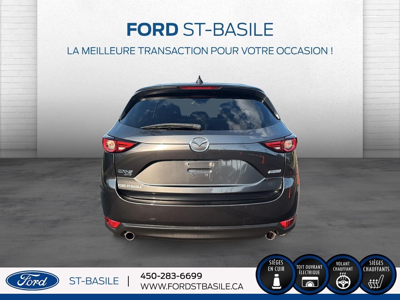 MAZDA CX-5 2017 Gris Saint-Basile-le-Grand - photo #6