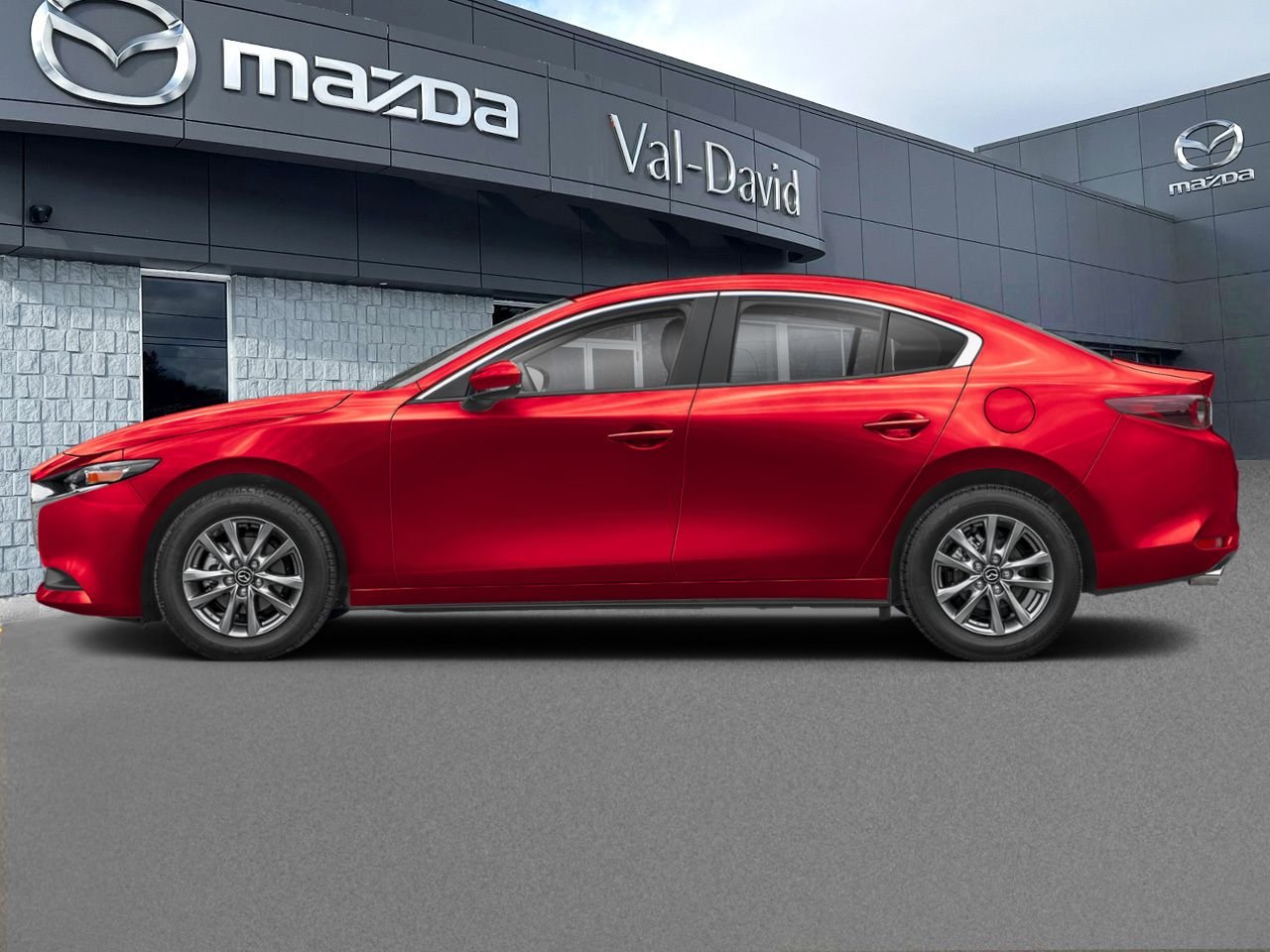 Mazda Mazda3 GS TI i-ACTIV BA 2026 Rouge vibrant cristal métallisé Val-David - photo #1