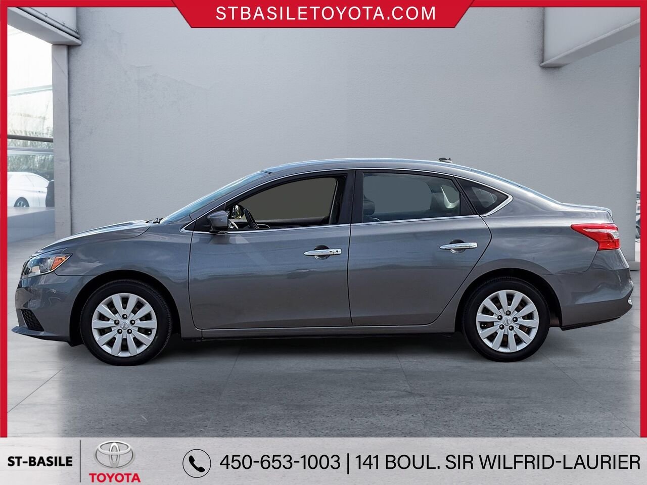 Nissan Sentra 2018 Gris Saint-Basile-le-Grand - photo #7