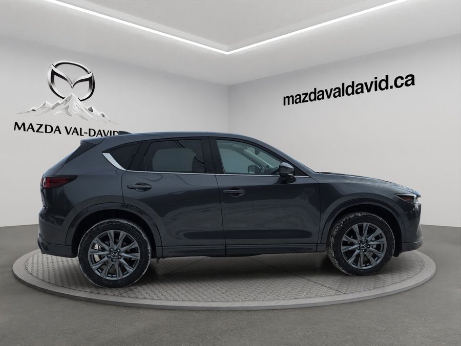 Mazda CX-5 GT, awd, toit ouvrant, Navigation, chargeur sans fil pour cellulaire 2025 Gris polymétal métallisé