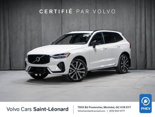 2022 Volvo XC60 Recharge T8 R-DESIGN CLIMATE BOWERS AIR SUSPENSION White