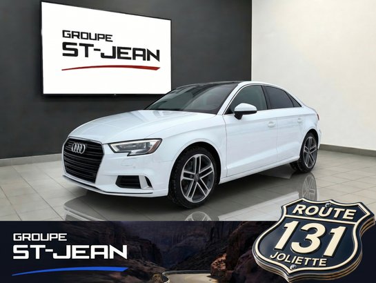 2018 Audi A3 Sedan 2018 White