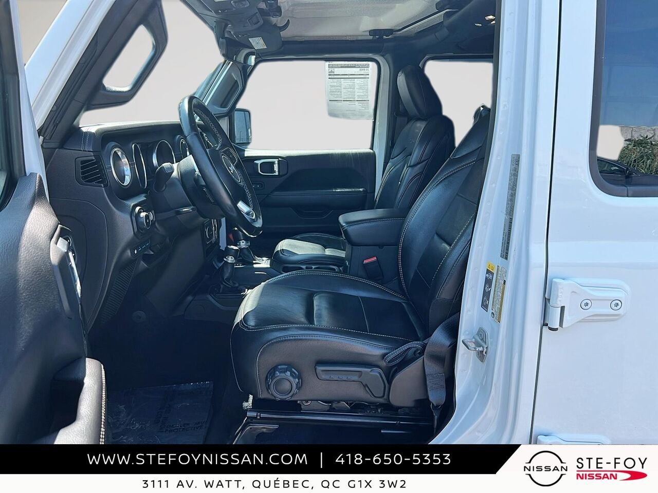 2022 Jeep WRANGLER 4XE UNLIMITED COLD WEATHER GROUP White Ste-Foy - photo #8