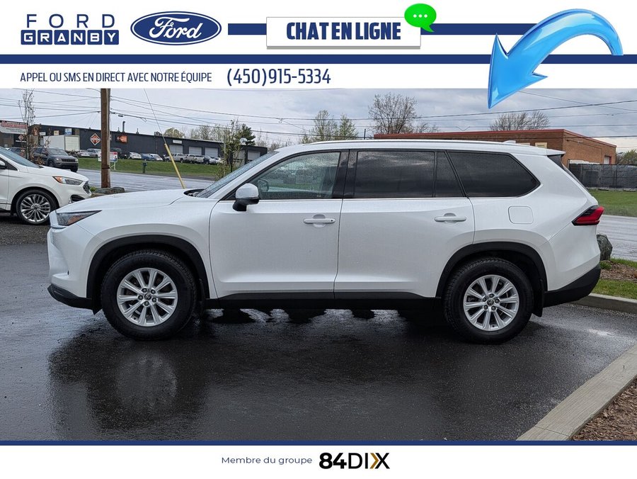 Toyota Grand Highlander hybride XLE TI 2024 Blanc