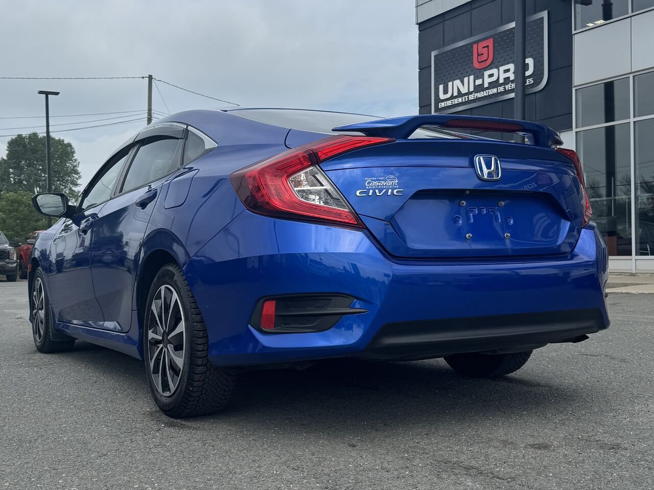2016 Honda Civic LX Blue Granby - photo #4