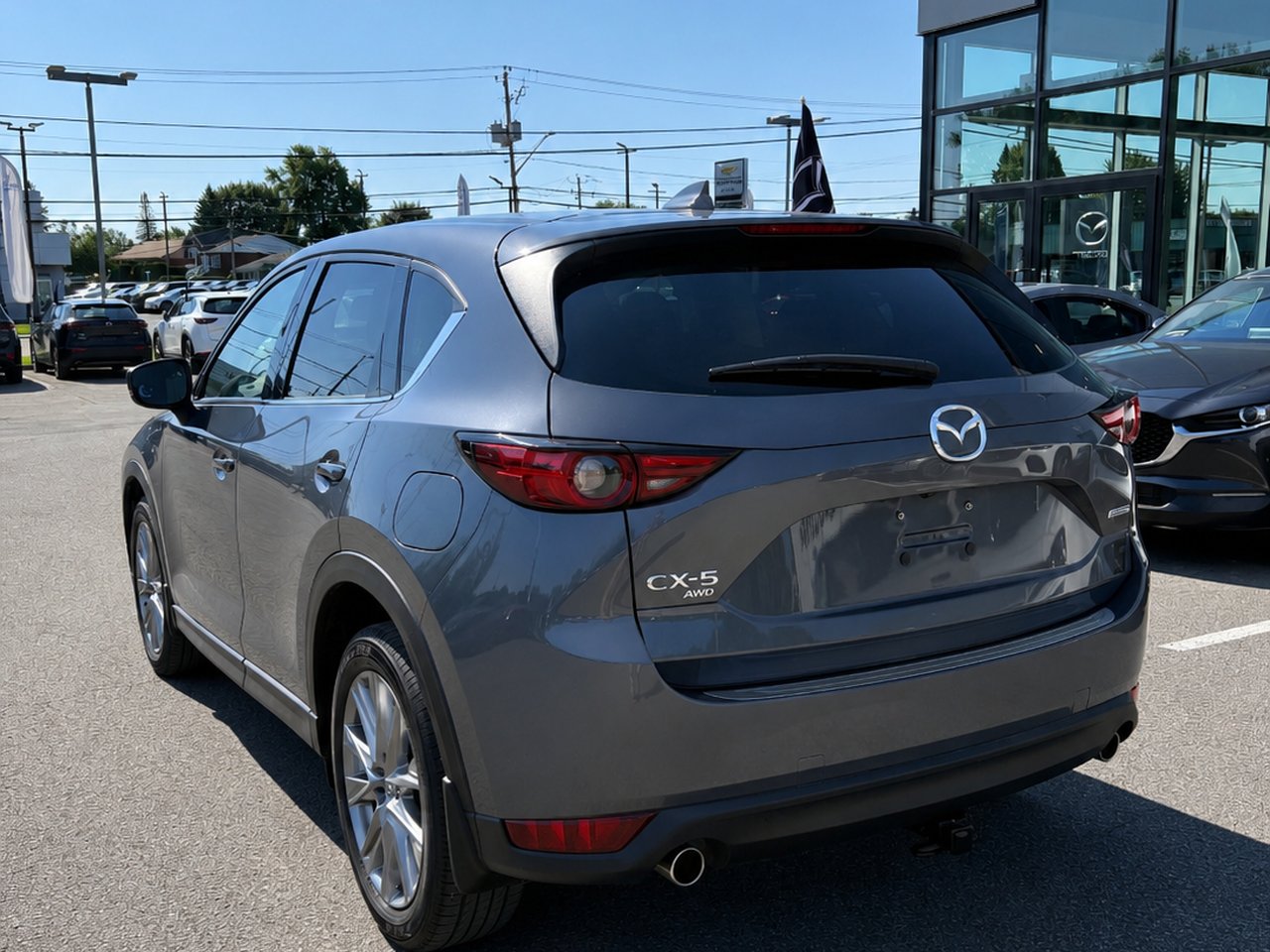 2021 Mazda CX-5 GT Grey Châteauguay - photo #4