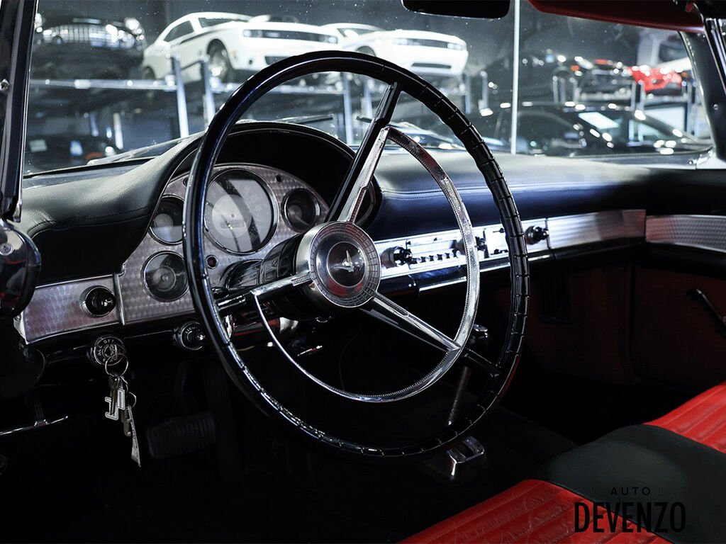 1957 Ford Thunderbird Black Saint-Eustache - photo #10