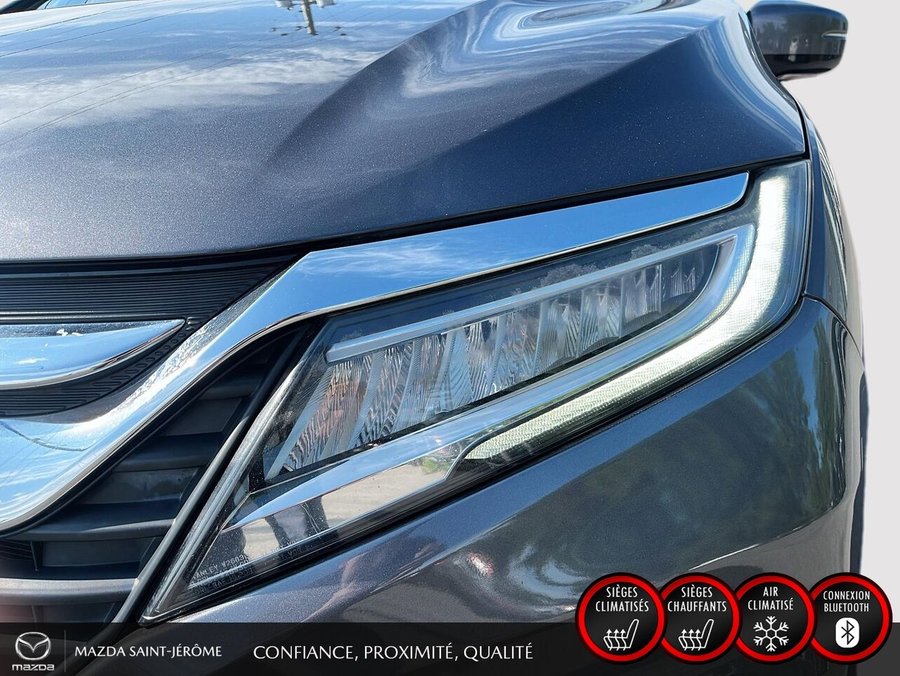 2018 Honda Odyssey Touring | CUIR | TOIT OUVRANT | TV/DVD | Grey