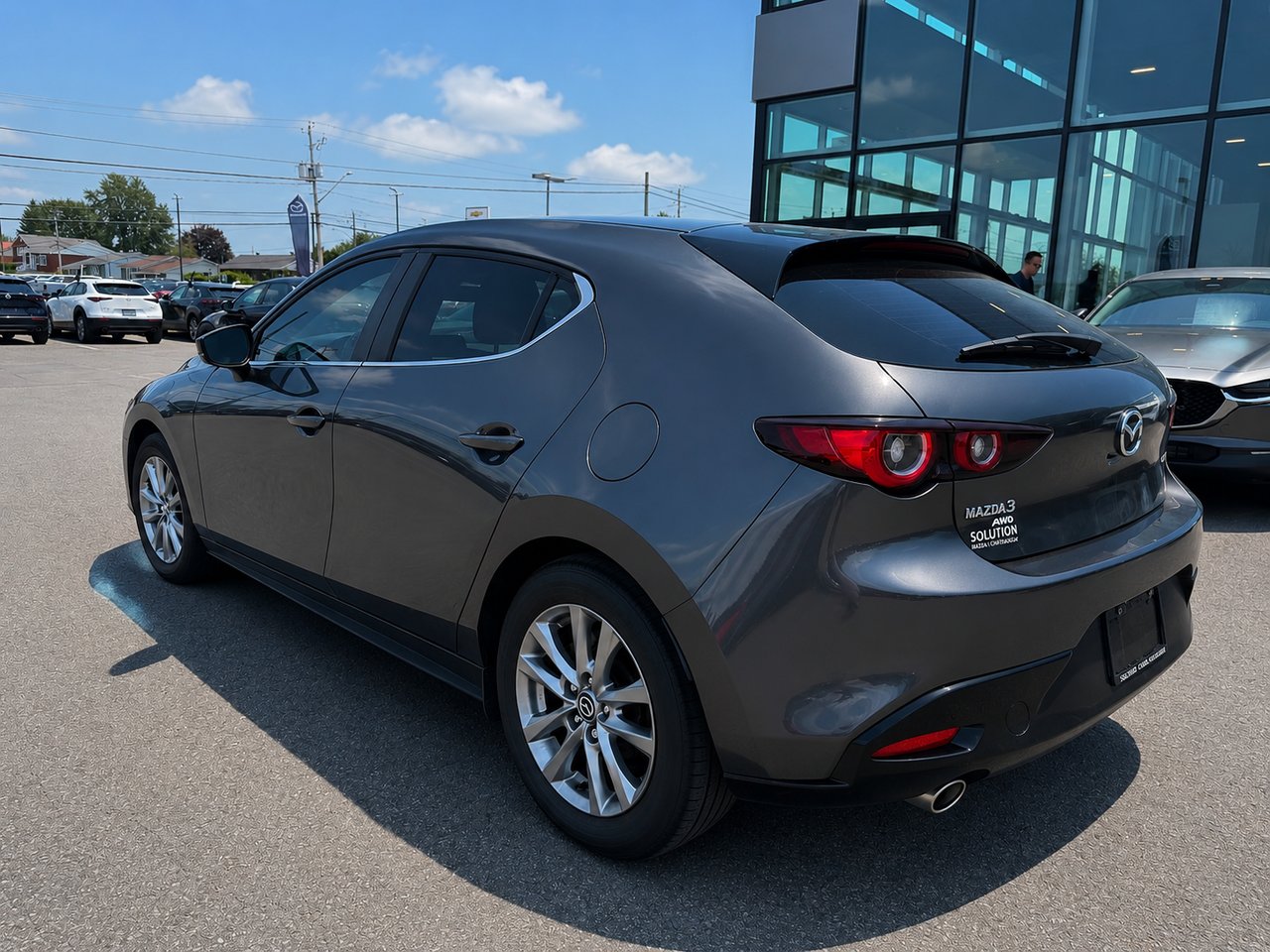 MAZDA 3 sport GS luxury 2024 Gris Châteauguay - photo #5