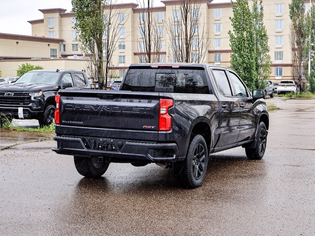 2024 Chevrolet Silverado 1500 4WD Crew Cab 147 RST Black Sherwood Park - photo #12