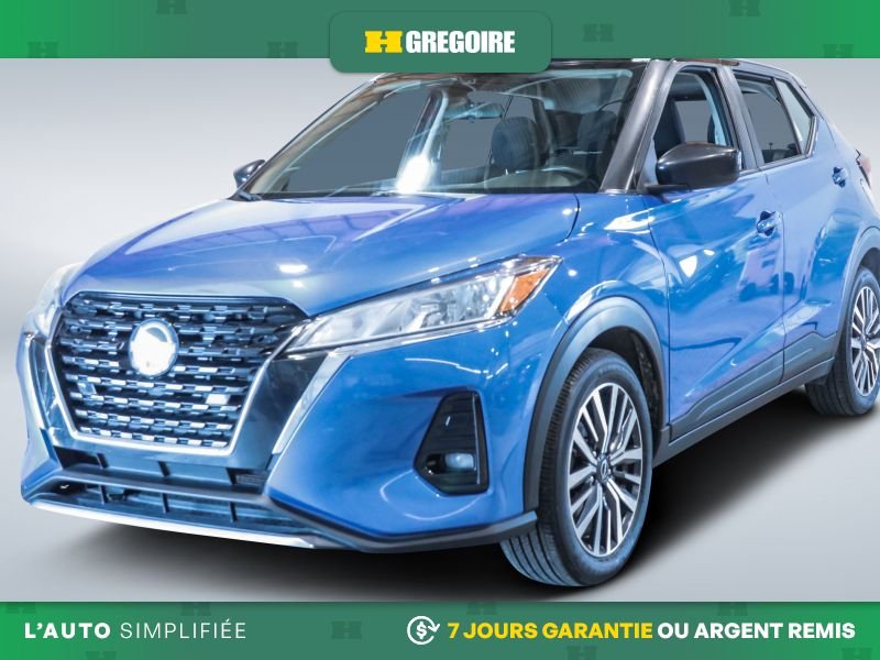 Nissan Kicks 821636 | SV AUTO AC GR ELEC MAGS CAM RECULE BLUETOOTH 2022 Bleu Laval - photo #2