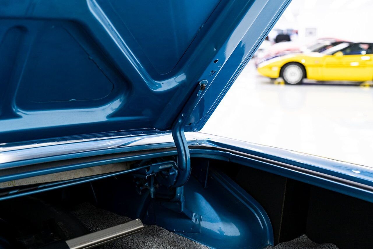Ford Galaxie 500 *PRIX EN USD* 406 Cu In TriPower 4-Speed Convertible 1963 Bleu Montréal - photo #57