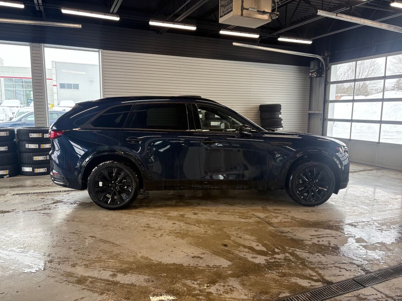 2026 MAZDA CX-90 MHEV GT-P TI Deep Crystal Blue Mica Châteauguay - photo #2