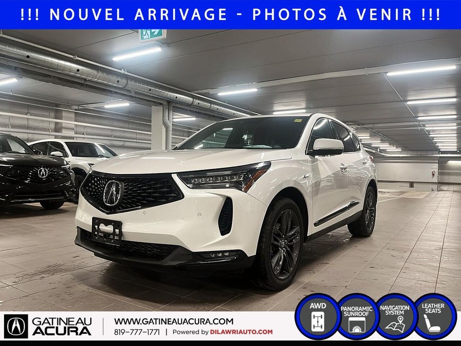 Acura RDX *** UN PROPRIO + CLEAN CARFAX *** 2024 Blanc