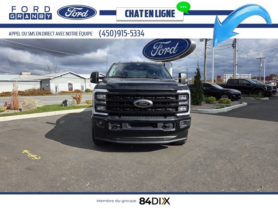 Ford Super Duty F-250 SRW XLT 6 places 4RM caisse de 8 pi 2024 Noir
