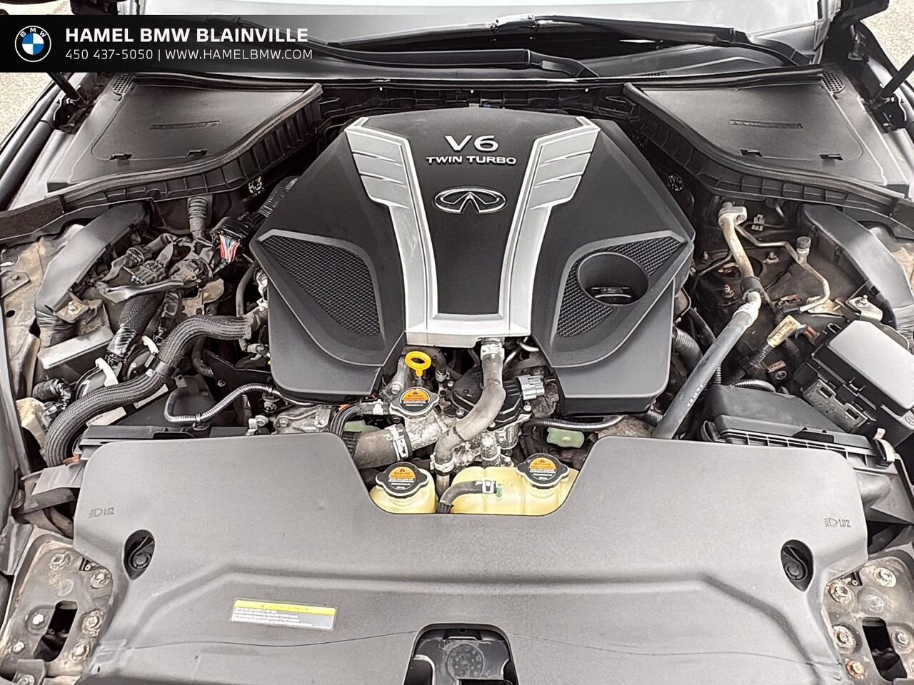 2017 INFINITI Q60 3.0t coupé 2 portes Black Blainville - photo #7