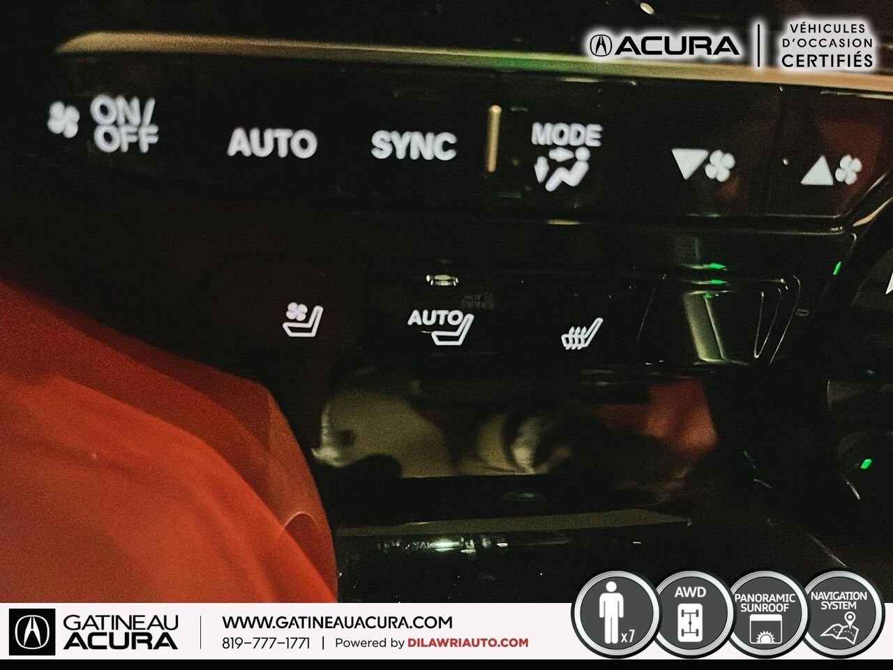 Acura MDX A-Spec SH-AWD 2024 Blanc Ottawa & Gatineau - photo #6
