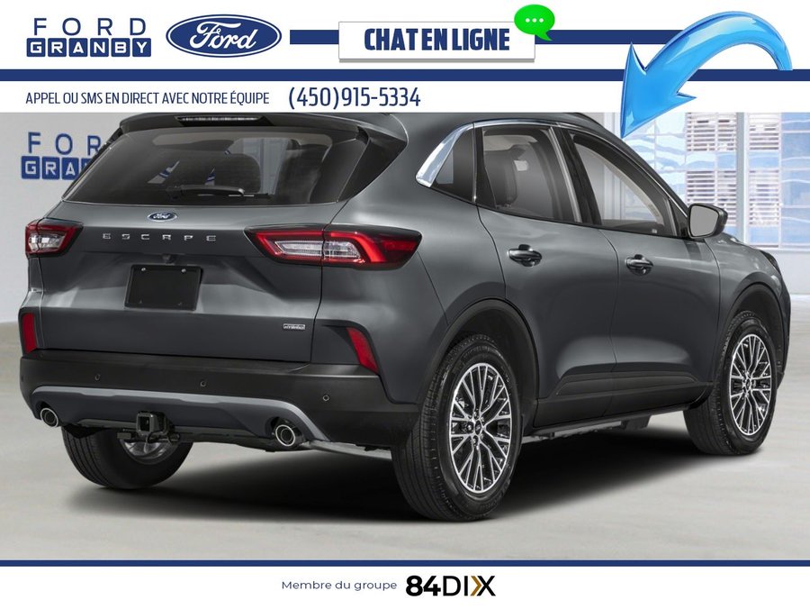 Ford Escape VHR TA 2025 Gris carbonisé métallisé